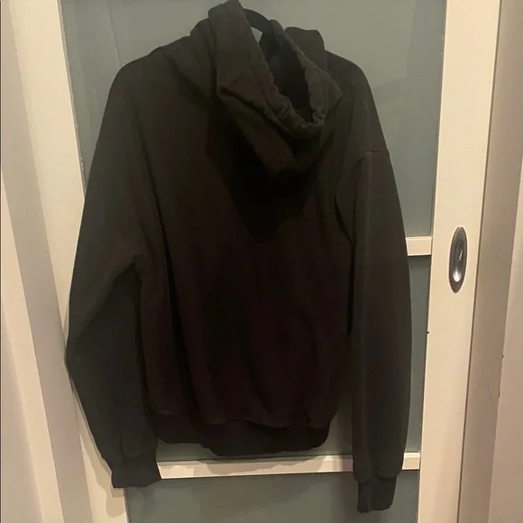 Stussy Black Men's Hoodie, Streetwear 8 Ball Hoodie Sweatshirt, EUC, XL - Picture 5 of 8